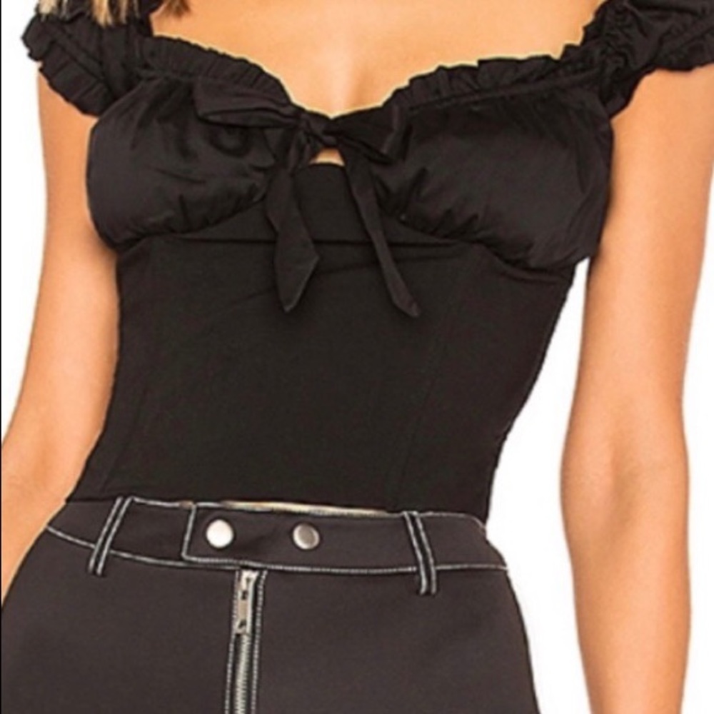 I AM GIA Naomi top in black brand new never worn